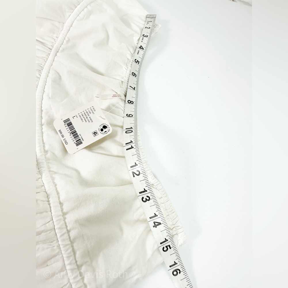Free People Wildest Dream Mini in White size Large NWT - Picture 13 of 16